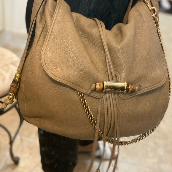 Authentic Nude Gucci jungle Boho shoulder bag - Picture 4 of 13